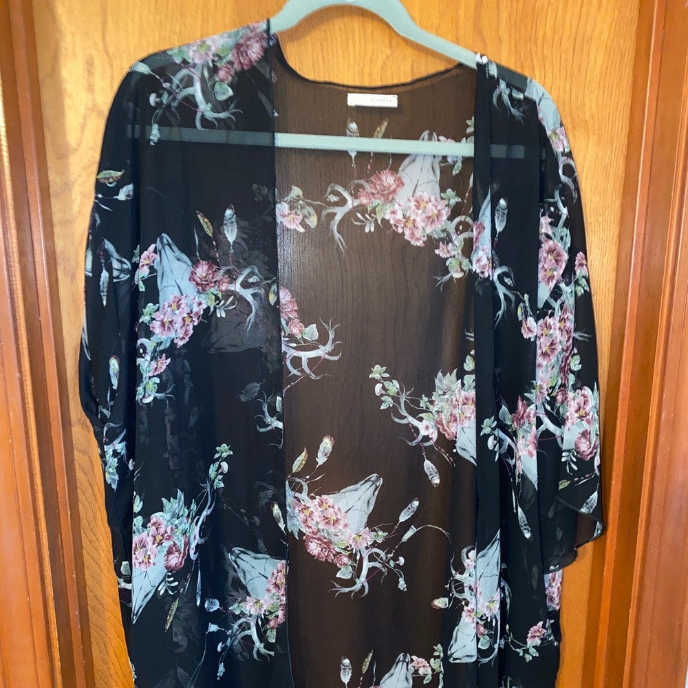 Sheer cardigan/wrap